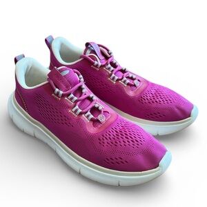 Cole Haan Bright Pink Zerogrand Journey Running Shoes Knit Athletic Sneaker 9.5B